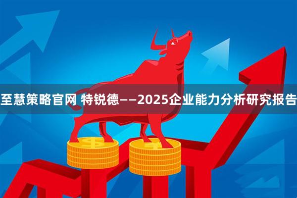 至慧策略官网 特锐德——2025企业能力分析研究报告